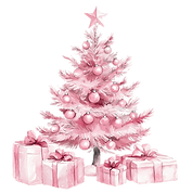 pngtree-watercolor-pink-christmas-tree-with-presents-png-image_14176716.png