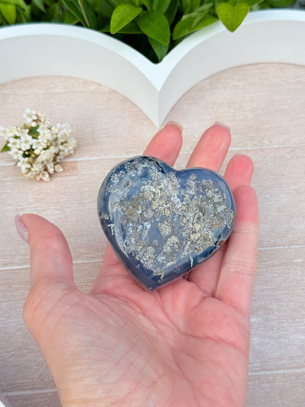 Miniaturbild: Amethyst Herzen Druse