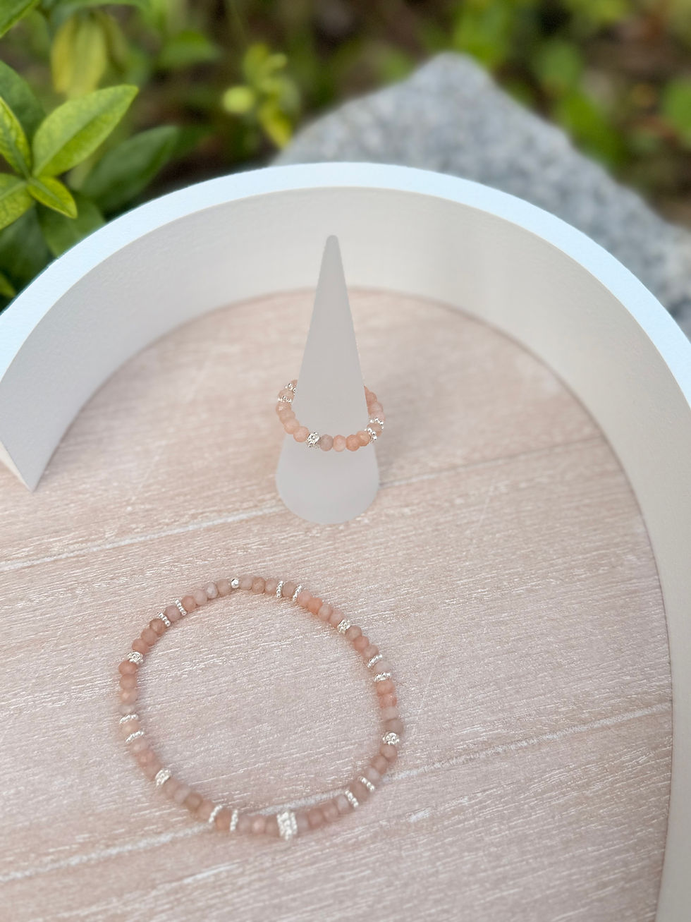 Miniaturbild: Armband Mondstein Lara