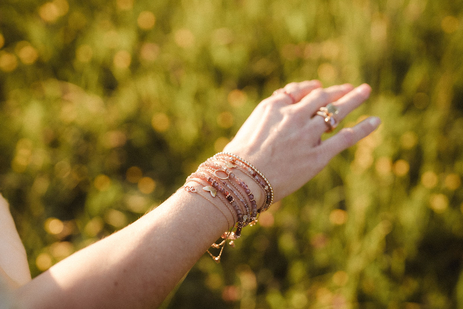 Armband Spinell Olivia