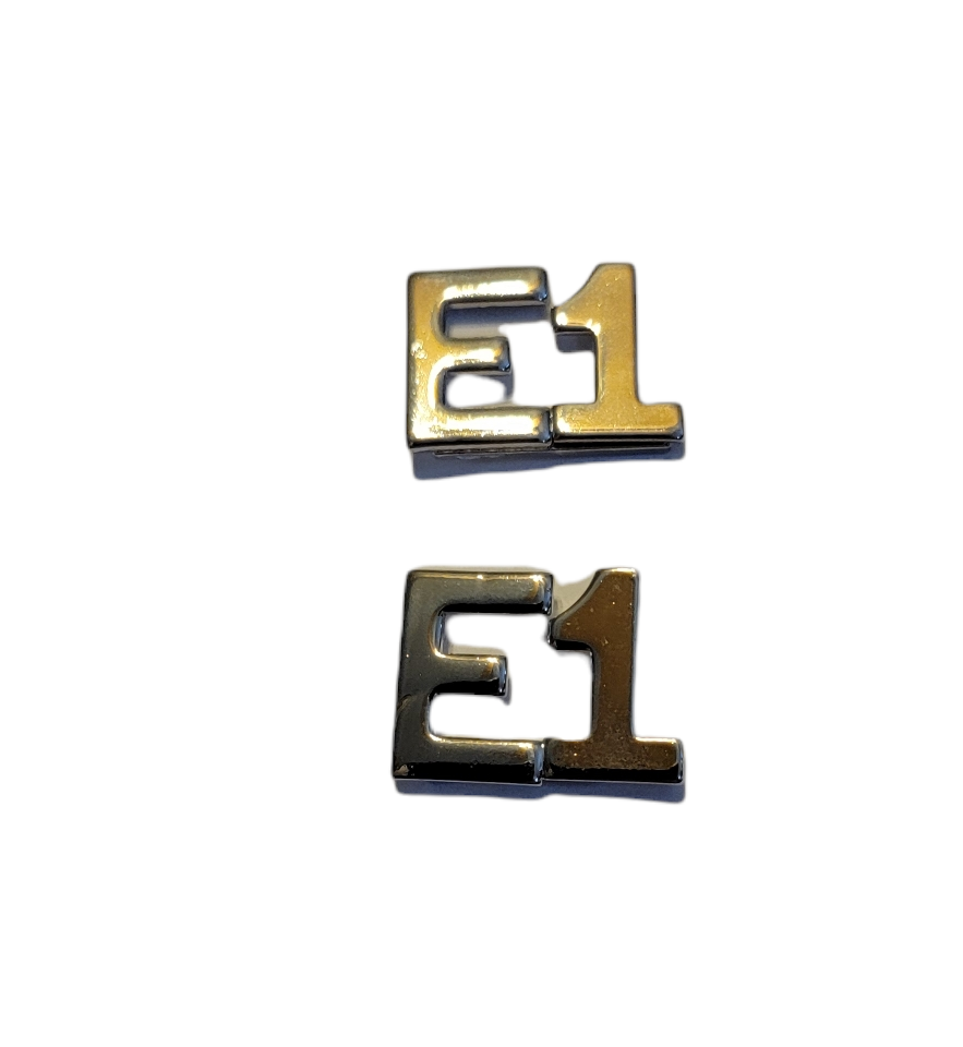 E1 - Lapel pins (Silver)
