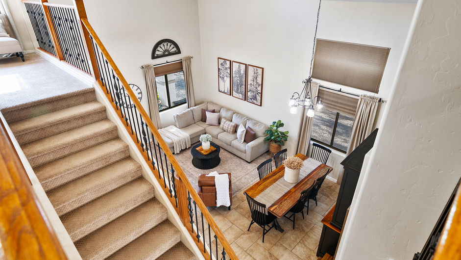 Real estate photography. Staircase.