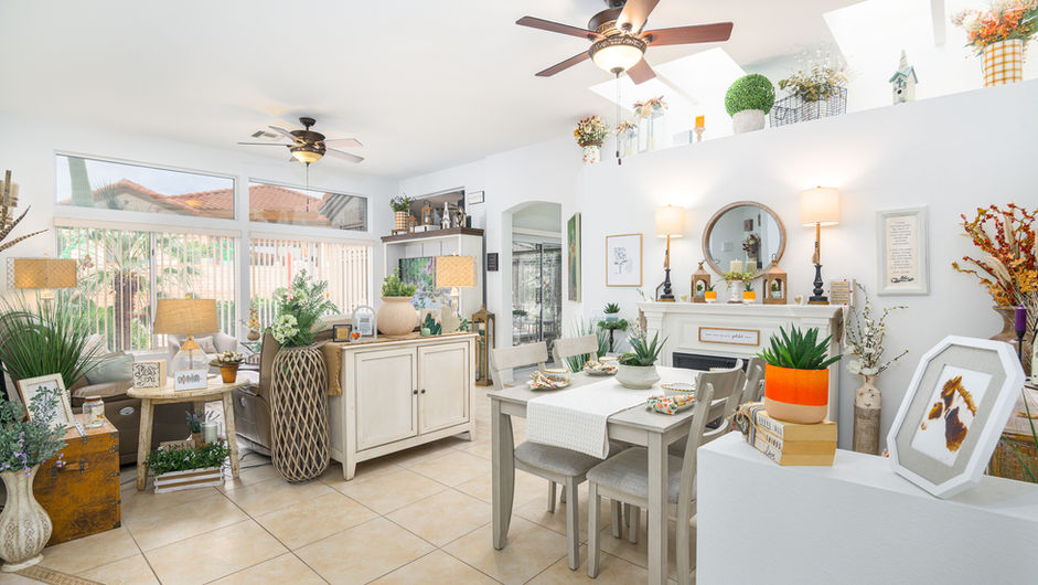 Real estate photography. Modern living space.