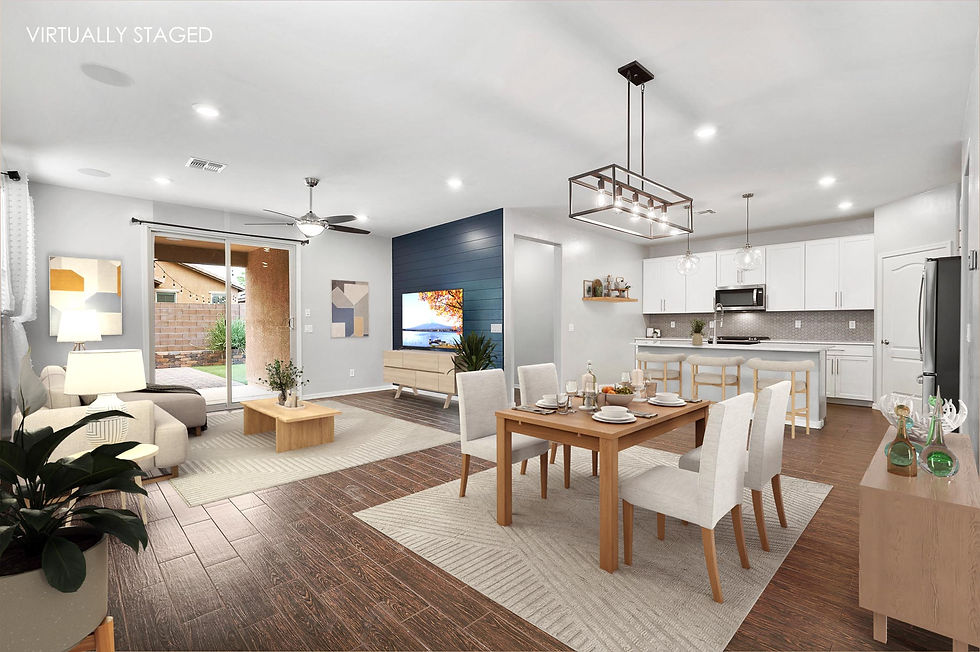 Virtual Staging Services - Great Room Before