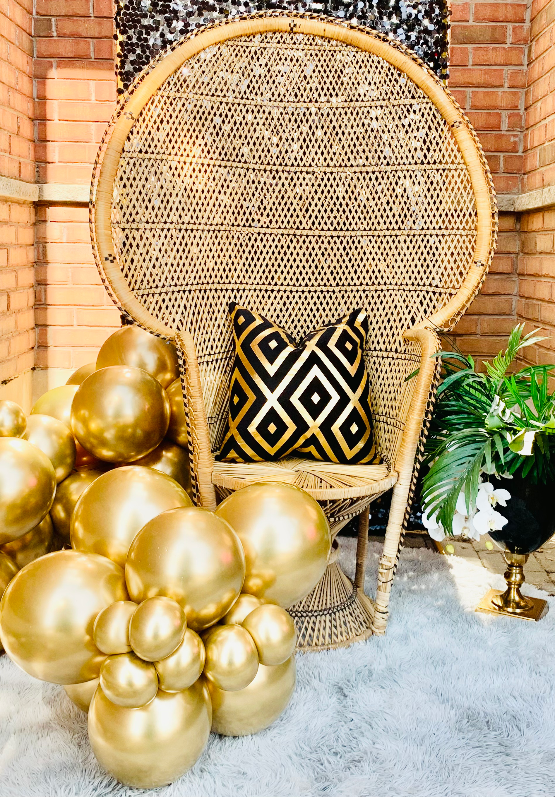 BOHO PEACOCK CHAIR