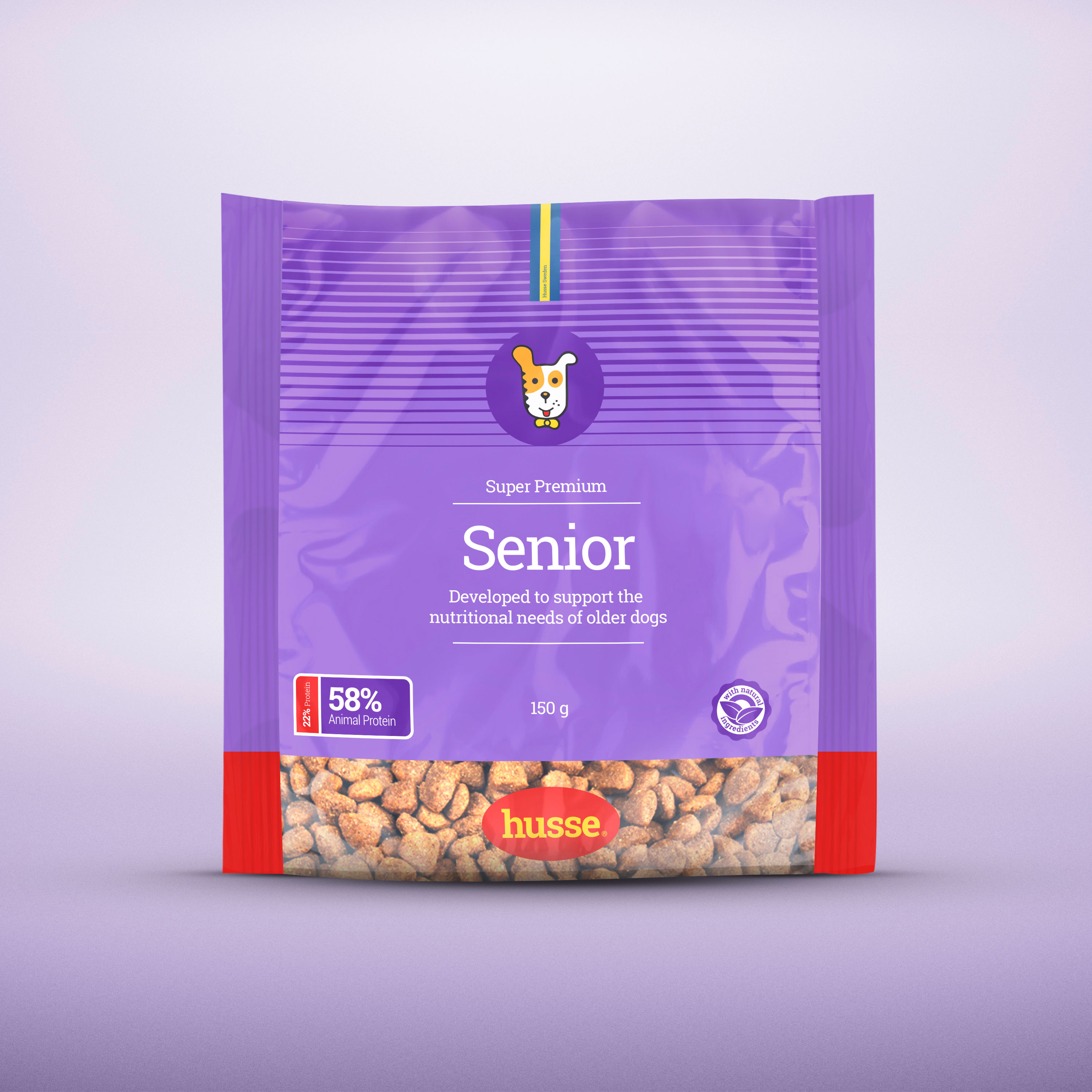 Пробник Husse Senior для пожилых собак