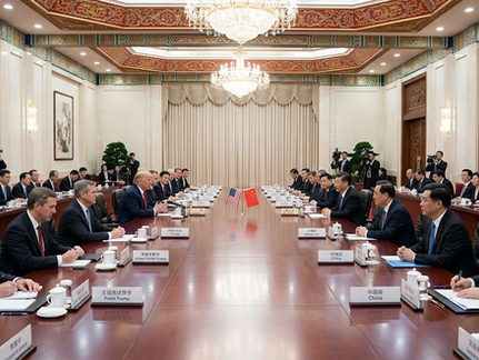 TRUMP’S RED CARPET REALITY CHECK: THE BOSS NAVIGATES CHINA’S CHARM OFFENSIVE WITH EYES WIDE OPEN