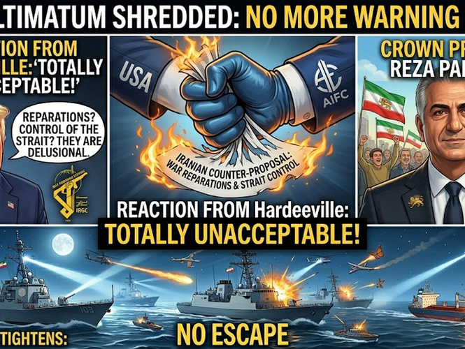 TRUMP SHREDS DELUSIONAL IRANIAN DEMANDS; LOCKED AND LOADED