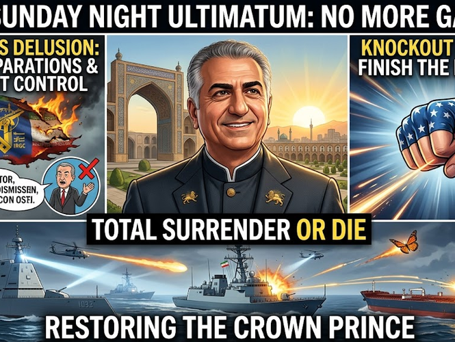 THE SUNDAY NIGHT ULTIMATUM: NO MORE GAMES, NO MORE MULLAHS