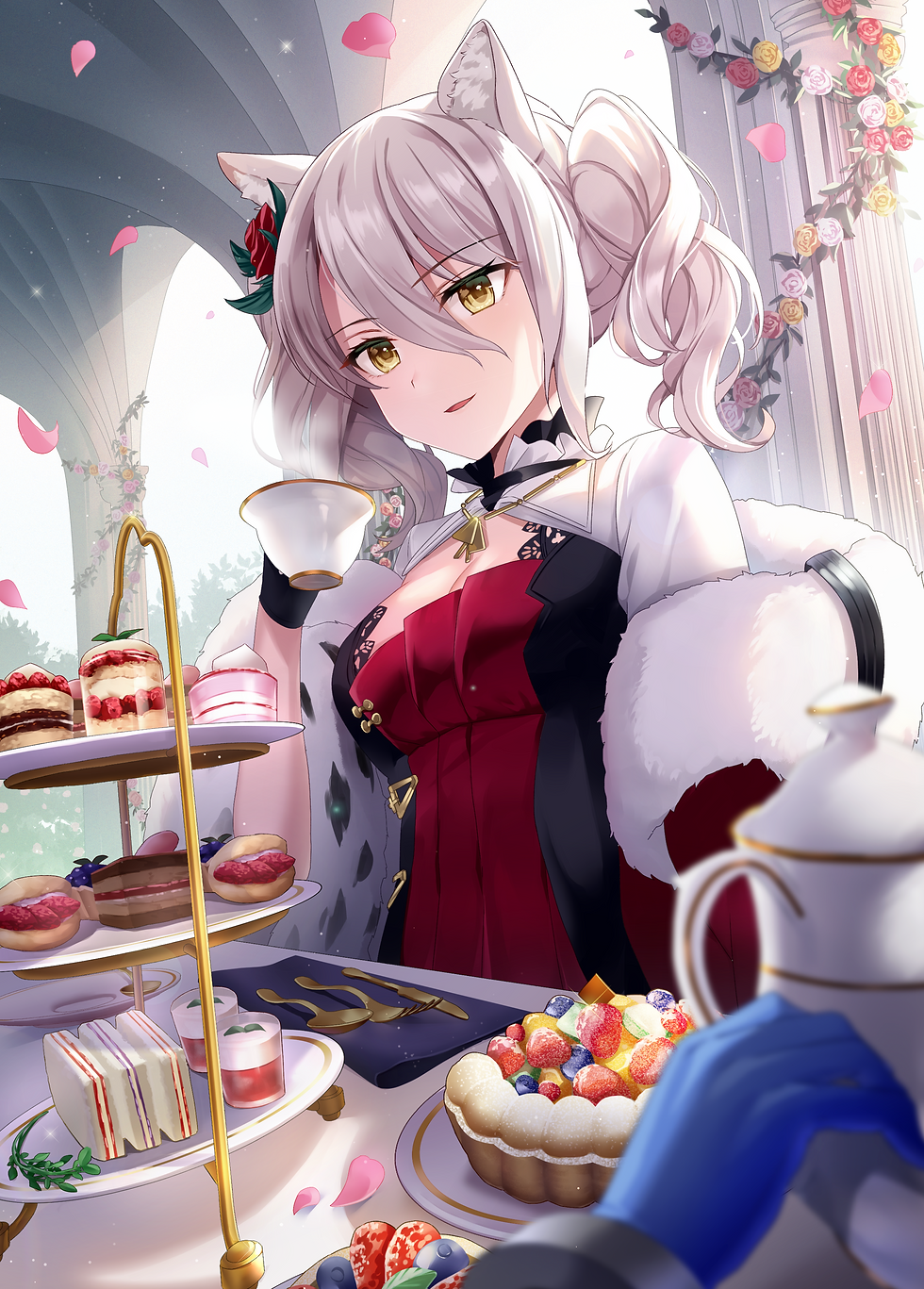 パンセラとティーパーティー