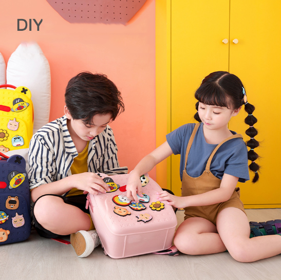 Thumbnail: Girls School Bag New Design Large Capacity Ultra Light Backpack School Bags