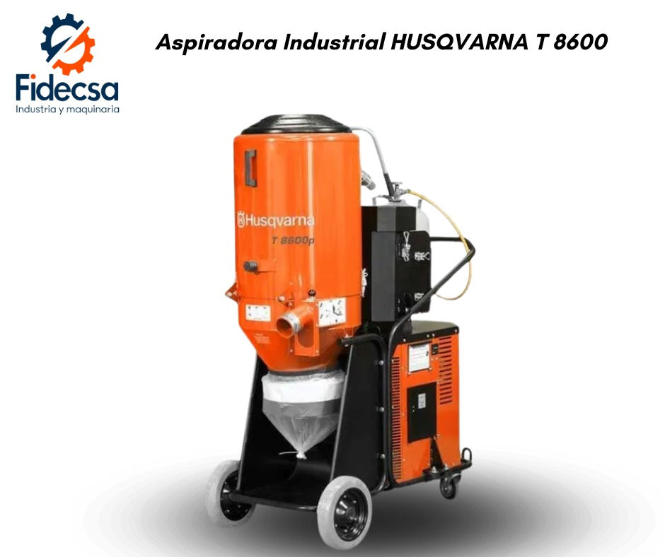 Aspiradora Industrial T8600 En México.