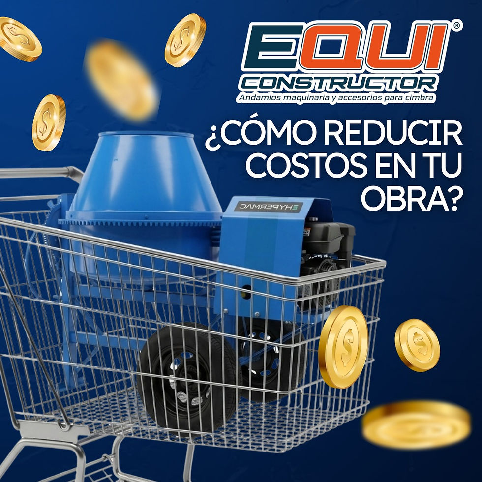 Cómo reducir costos en tu obra usando maquinaria ligera adecuada