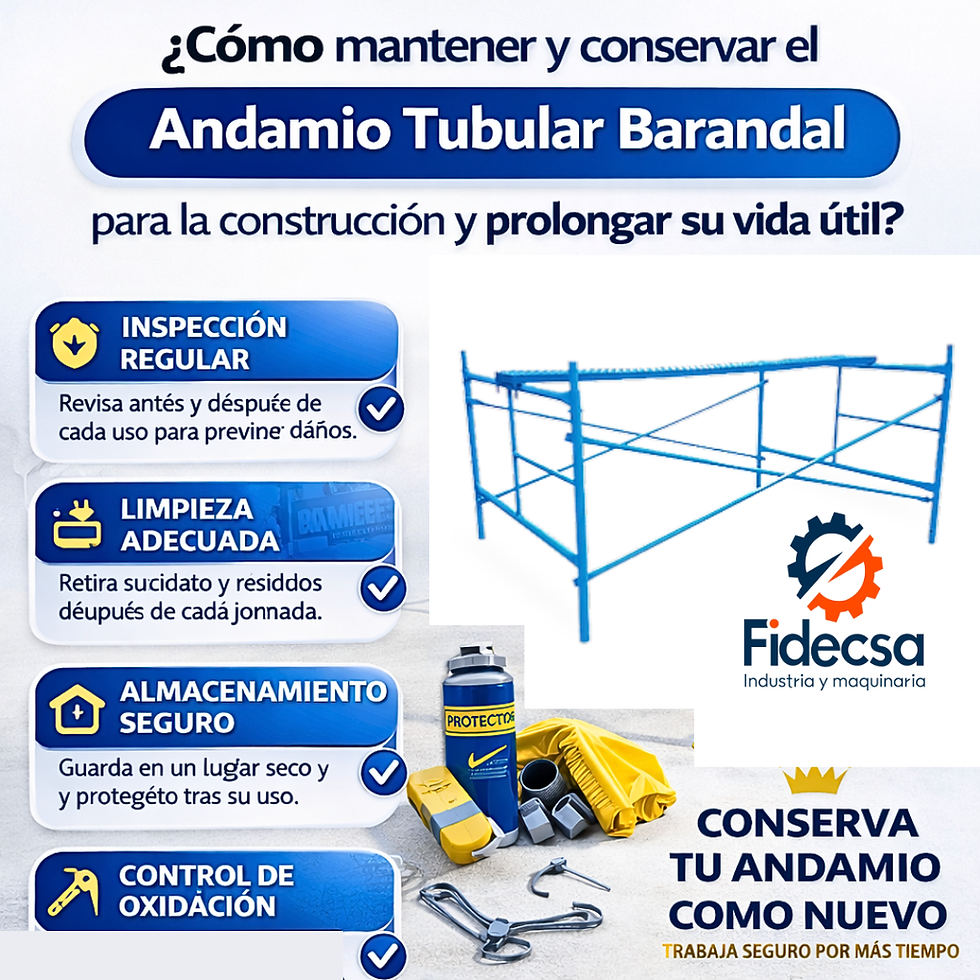 ¿Cómo mantener y conservar el Andamio Tubular Barandal para la construcción y prolongar su vida útil?
