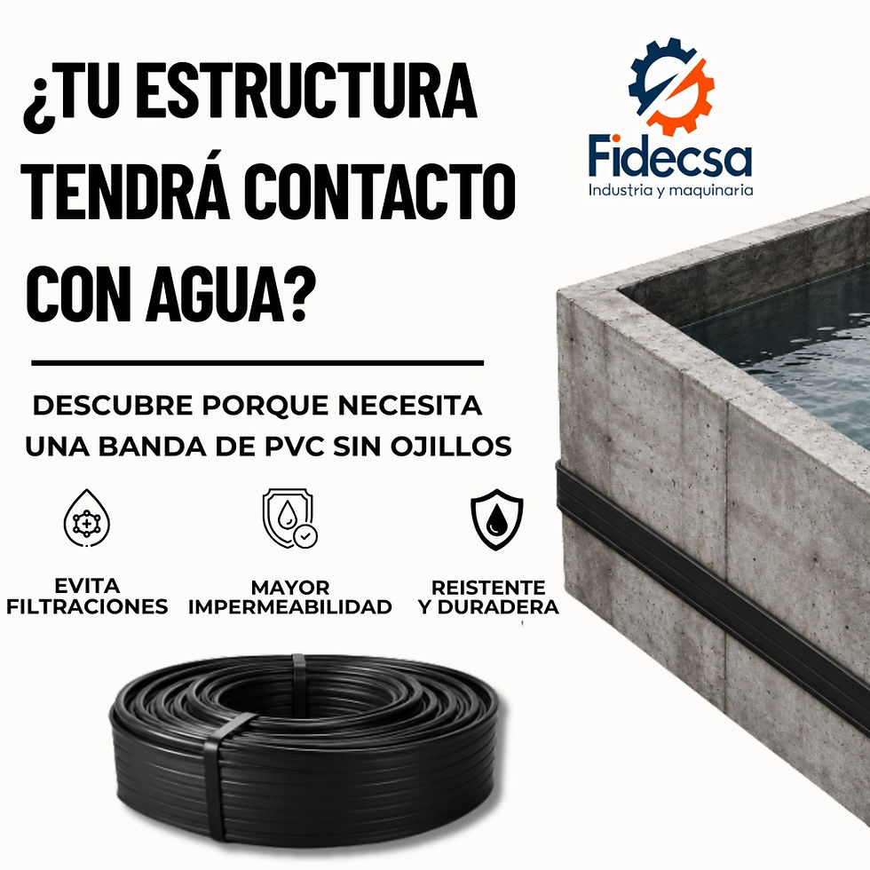 ¿Tu estructura tendrá contacto con agua? Descubre por qué necesitas una banda de PVC sin ojillos