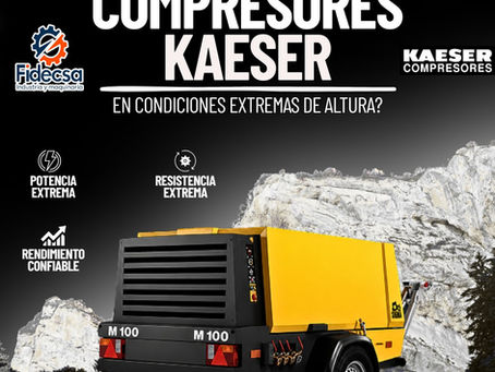 ¿Cómo trabajan los Compresores Kaeser en condiciones extremas de altura?