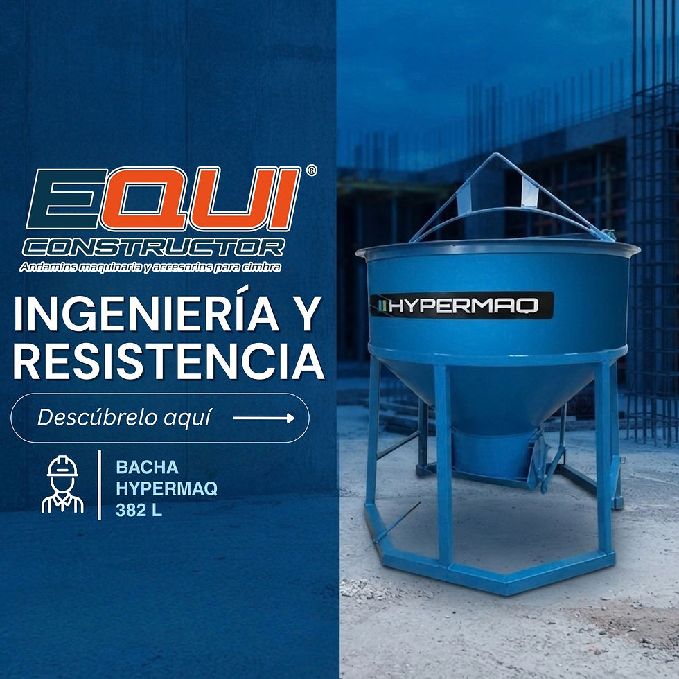 Ingeniería y Resistencia: Descubre la Bacha para Concreto Hypermaq de 382 Litros