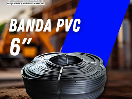 Banda de PVC Ojillada 6” (15 cm) SURMAC México