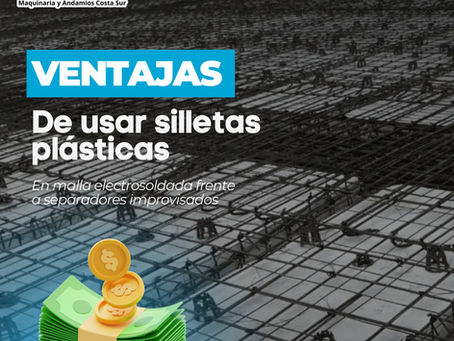 Ventajas de usar silletas plásticas en malla electrosoldada frente a separadores improvisados