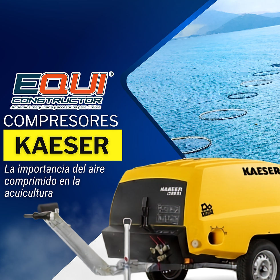La importancia del aire comprimido en la acuicultura y el papel de los Compresores Kaeser