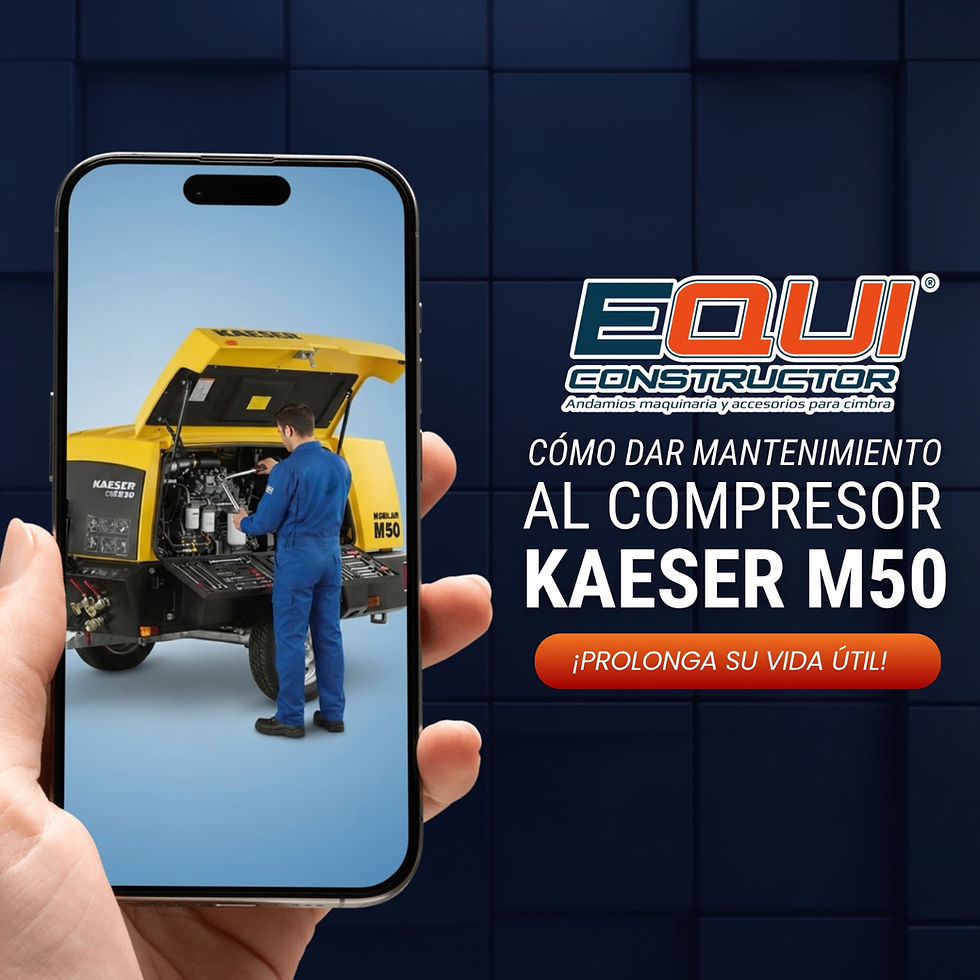 Cómo dar mantenimiento al Compresor Kaeser M50 para prolongar su vida útil