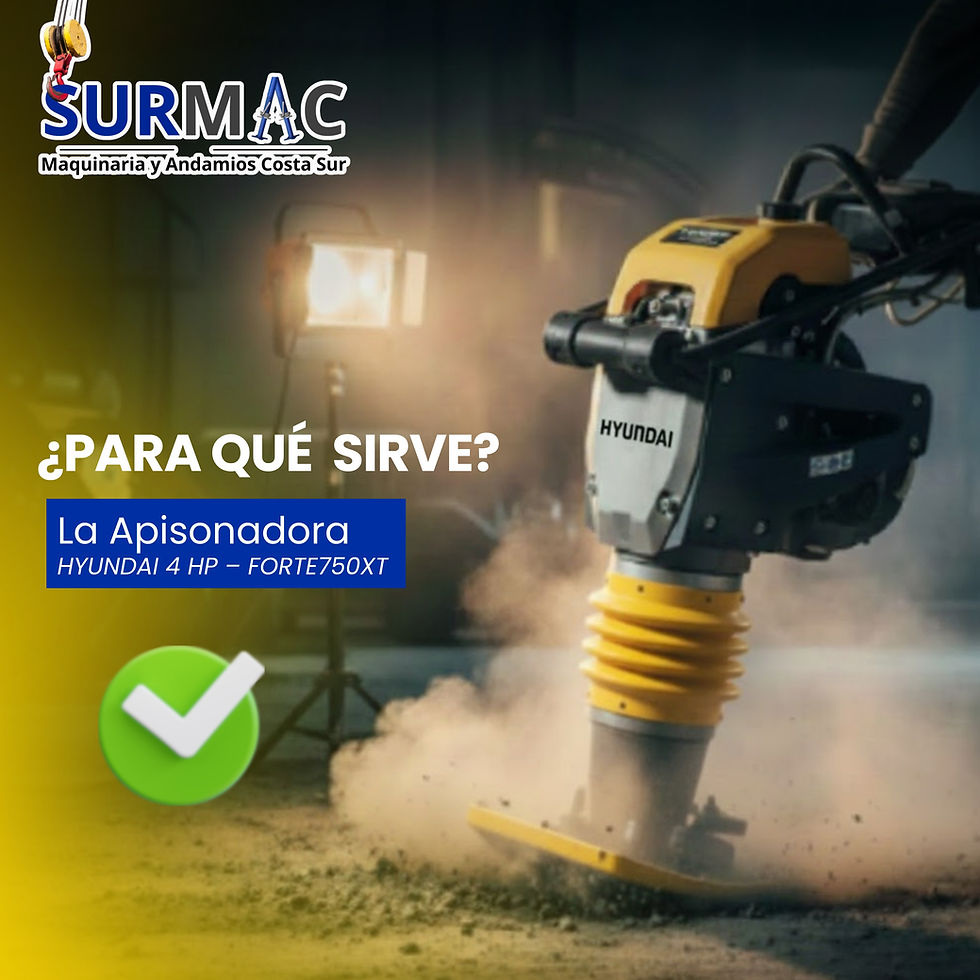 ¿Para qué sirve una Bailarina Apisonadora Profesional Hyundai C/Motor Hyundai 4 Hp – Forte750xt en la compactación de suelos?