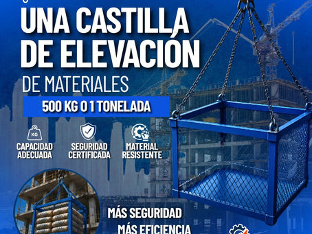 ¿Cómo elegir una canastilla de elevación de materiales de 500 kg o 1 tonelada para construcción?
