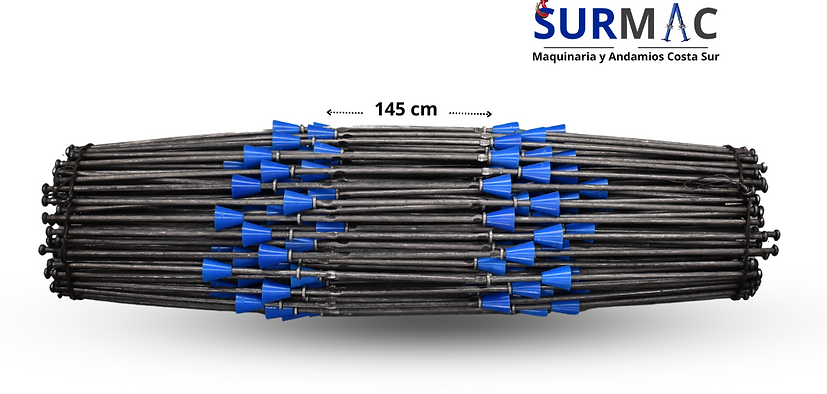 Venta de Moños o Tirantes para Cimbra de 145 cm en México.