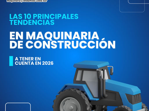 Las 10 principales tendencias en maquinaria de construcción a tener en cuenta en 2026