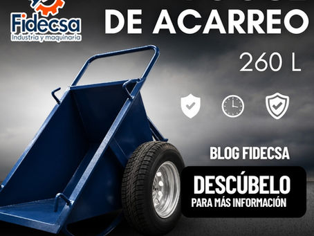 ¿Por qué el Vogue de 260 Litros es una solución para el acarreo en obra?
