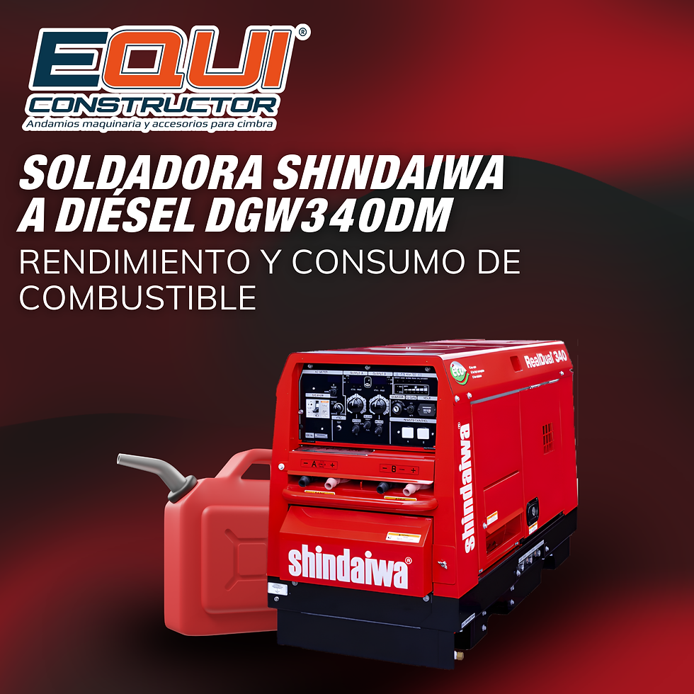 ¿Cuál es la diferencia en rendimiento y consumo de combustible entre la Soldadora marca SHINDAIWA a diésel modelo DGW340DM y modelos de Lincoln o Miller?