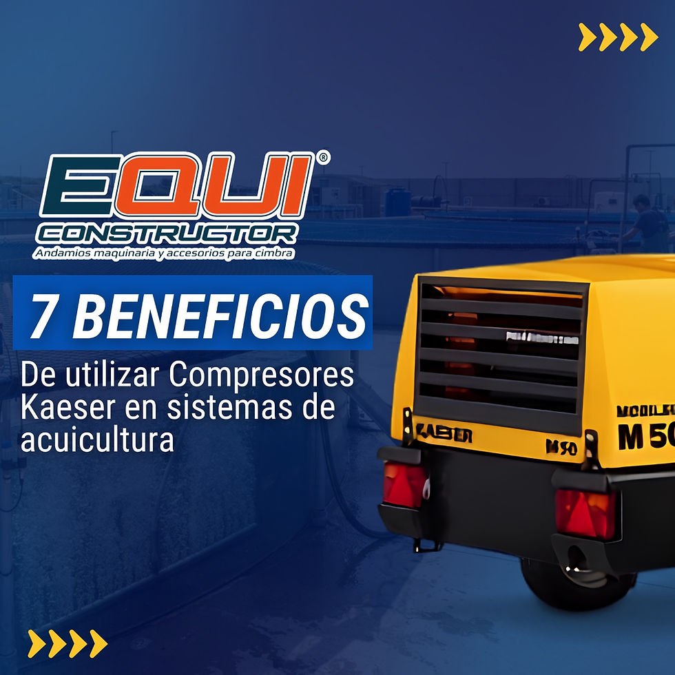 7 beneficios de utilizar Compresores Kaeser en sistemas de acuicultura