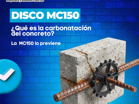 ¿Qué es la carbonatación del concreto y por qué el MC150 la previene?