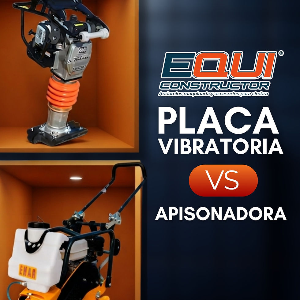 Placa Vibratoria vs Apisonadora: ¿Cuál necesitas para tu proyecto?