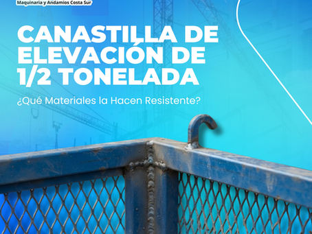 ¿Qué Materiales Hacen Resistente a la Canastilla de Elevación de 1/2 Tonelada?