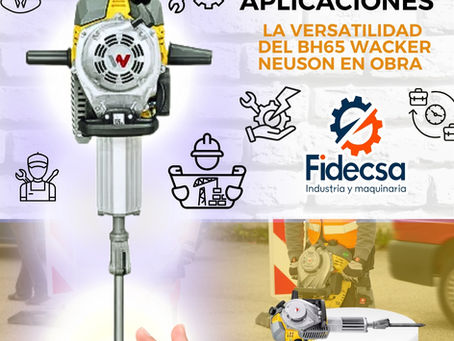Accesorios y Aplicaciones: La Versatilidad del BH65 Wacker Neuson en Obra