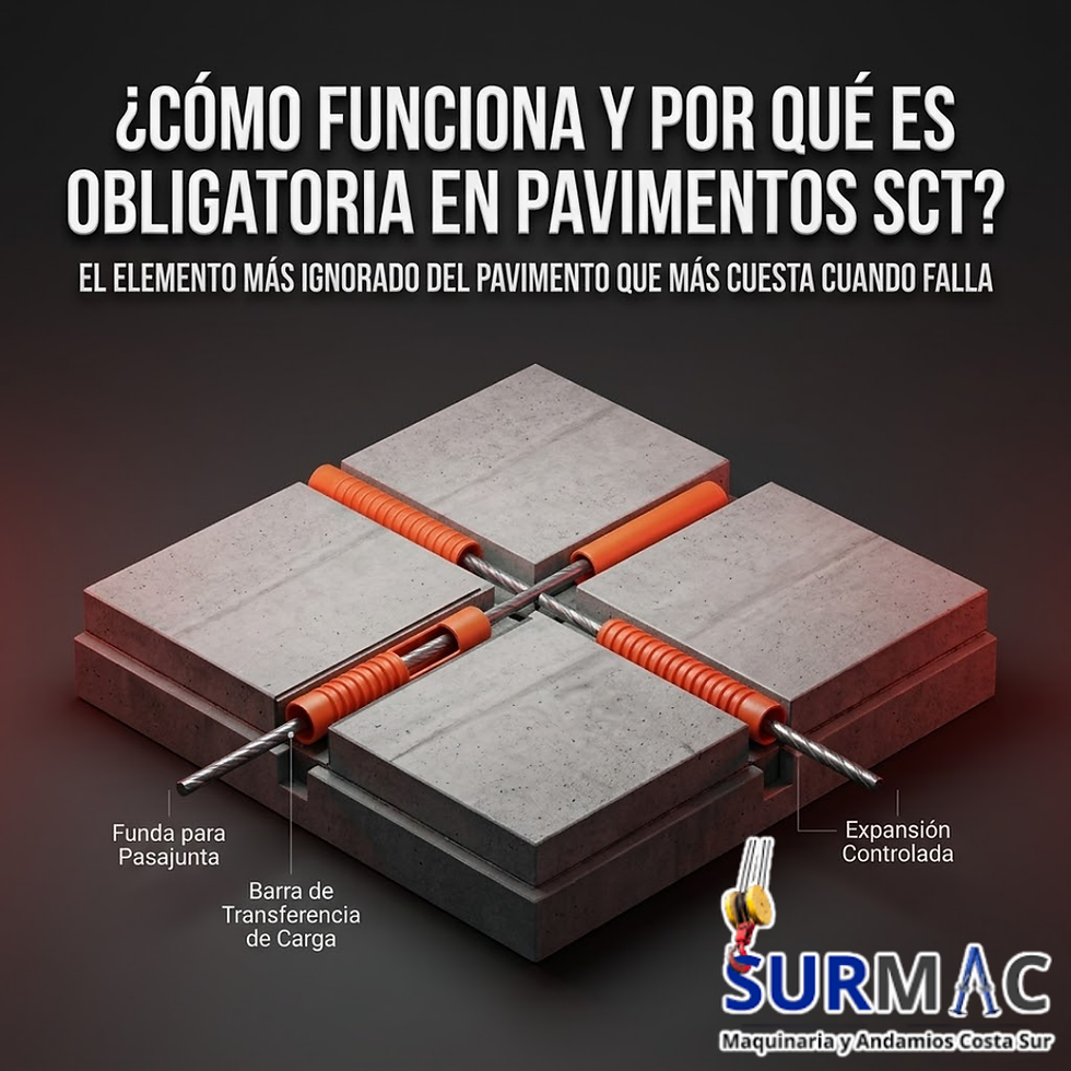 Funda para pasajunta: cómo funciona y por qué es obligatoria en pavimentos SCT