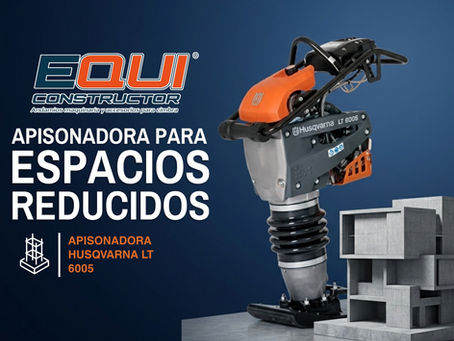 Husqvarna LT 6005: Apisonadora para Arcilla, Tierra y Espacios Reducidos