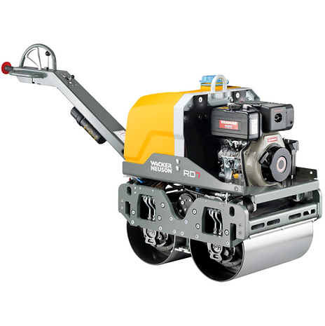 Rodillo Vibratorio Doble De Conducción Manual RD7Yeh LRC WACKER NEUSON.