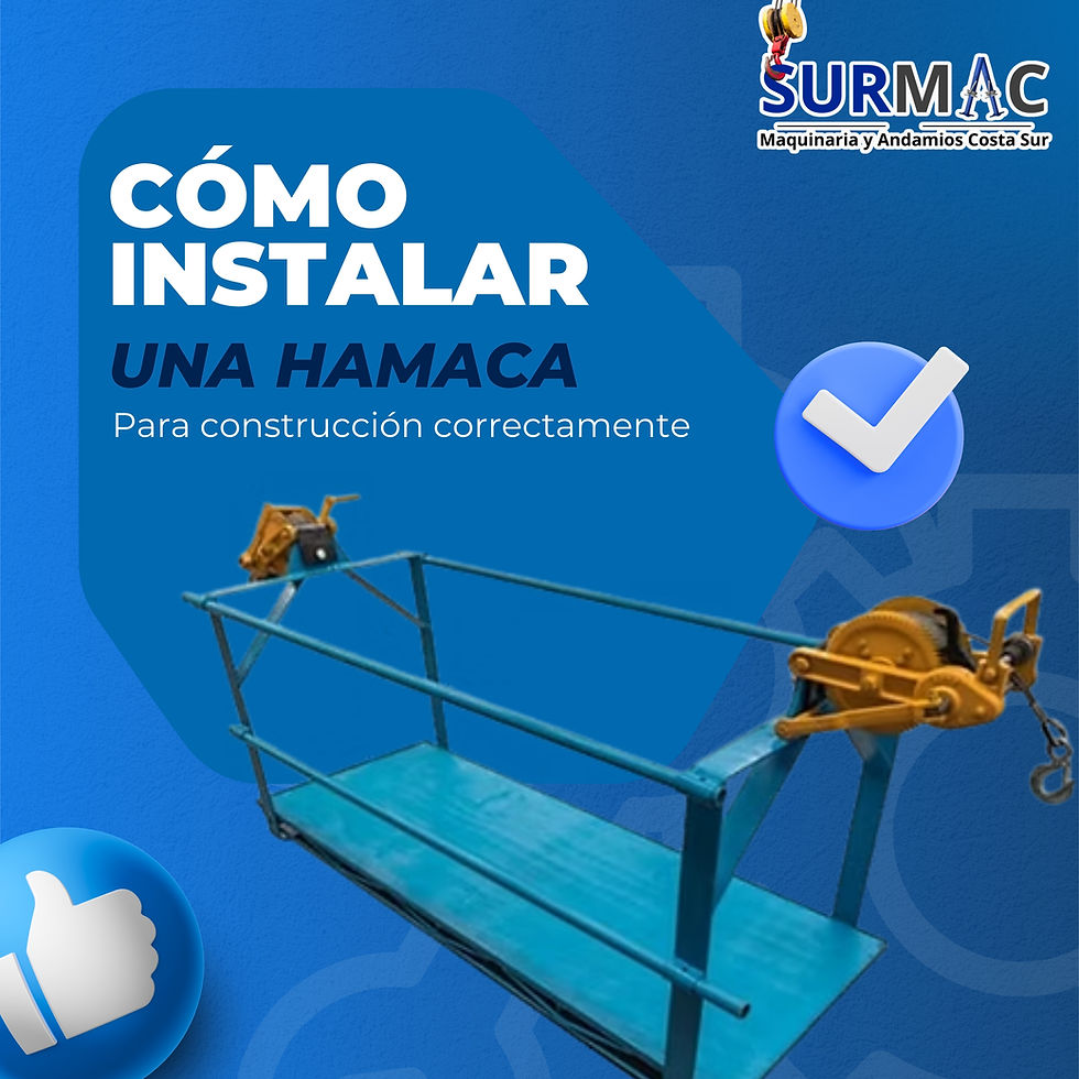 ¿Cómo Instalar Una Hamaca Para Construcción Correctamente?
