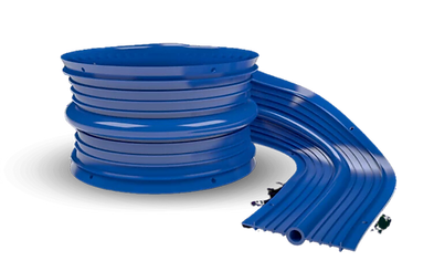 Banda De Pvc 6" Azul Fester 