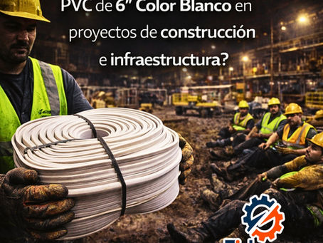 ¿Por qué elegir Bandas de Pvc de 6" Color Blanco en proyectos de construcción e infraestructura?