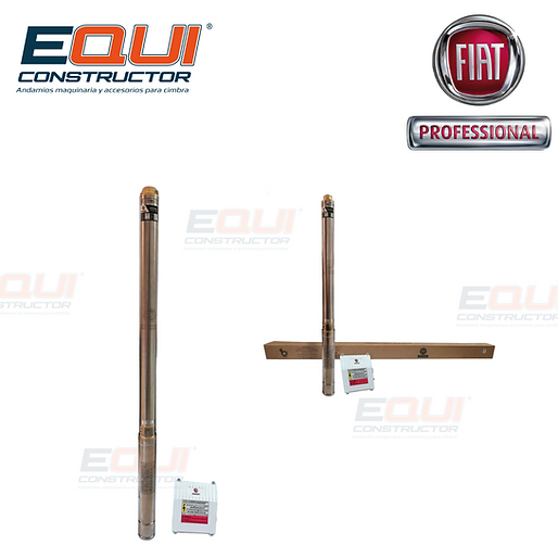Venta de Motobomba Sumergible marca FIAT de 2.5" C/Motor Eléctrico 1HP TRITONE1.