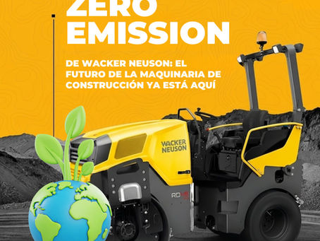 Zero Emission de Wacker Neuson: el futuro de la maquinaria de construcción ya está aquí