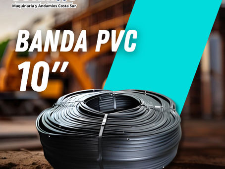 Banda de PVC Ojillada 10” (25 cm) SURMAC México