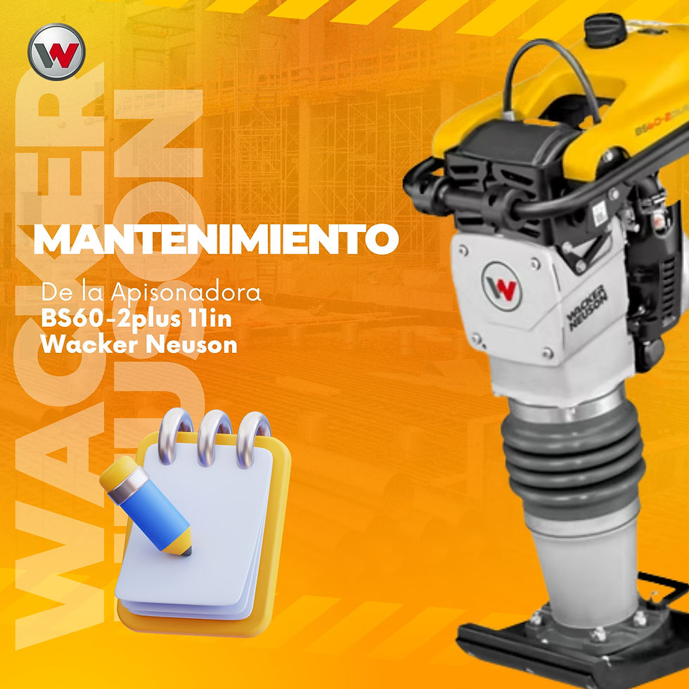 ¿Qué mantenimiento requiere la apisonadora BS60-2plus 11in Wacker Neuson y cómo optimiza su vida útil en obra?