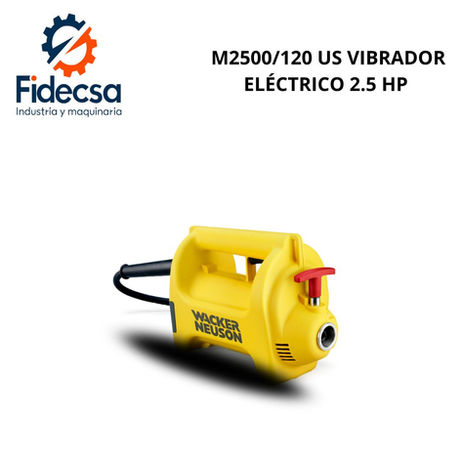 vibrador eléctrico 2.5 m2500/120 us wacker neuson