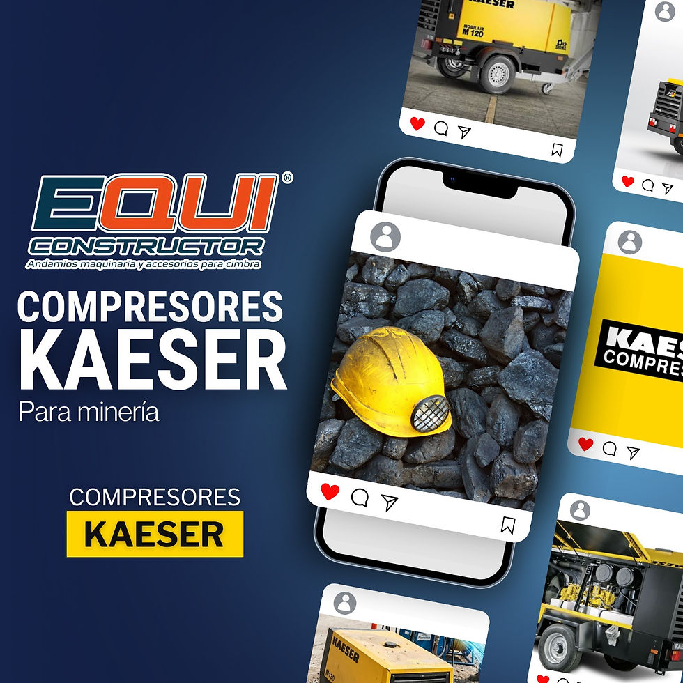 ¿Cómo se utilizan los Compresores Kaeser en la minería?