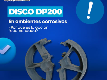 Disco DP200 en ambientes corrosivos: ¿por qué es la opción recomendada?
