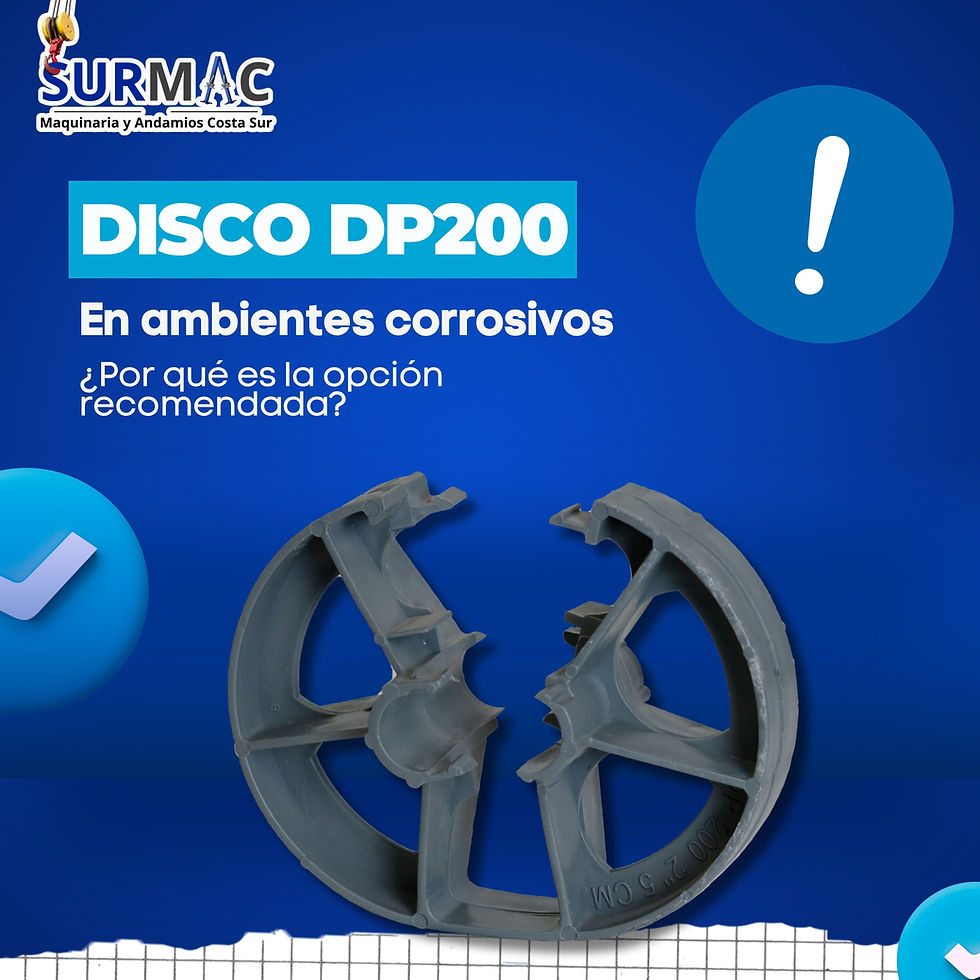 Disco DP200 en ambientes corrosivos: ¿por qué es la opción recomendada?